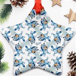 Bluey, Bluey merch, Bluey pattern, Bluey Bluey, bingo, Bluey design, bluey dog Star Ornament (Two Sides) Bluey, Bluey merch, Bluey pattern, Bluey Bluey, bingo, Bluey design, bluey dog Star Ornament (Two Sides)