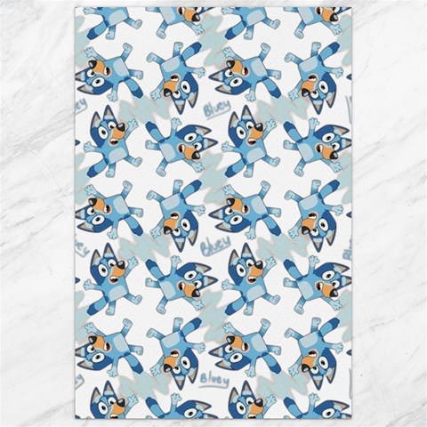 Bluey, Bluey merch, Bluey pattern, Bluey Bluey, bingo, Bluey design, bluey dog Canvas 24  x 36  from ArtsNow.com 23.35 x34.74  Canvas - 1
