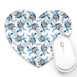 Bluey, Bluey merch, Bluey pattern, Bluey Bluey, bingo, Bluey design, bluey dog Heart Mousepad Bluey, Bluey merch, Bluey pattern, Bluey Bluey, bingo, Bluey design, bluey dog Heart Mousepad