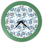 Bluey, Bluey merch, Bluey pattern, Bluey Bluey, bingo, Bluey design, bluey dog Color Wall Clock Bluey, Bluey merch, Bluey pattern, Bluey Bluey, bingo, Bluey design, bluey dog Color Wall Clock