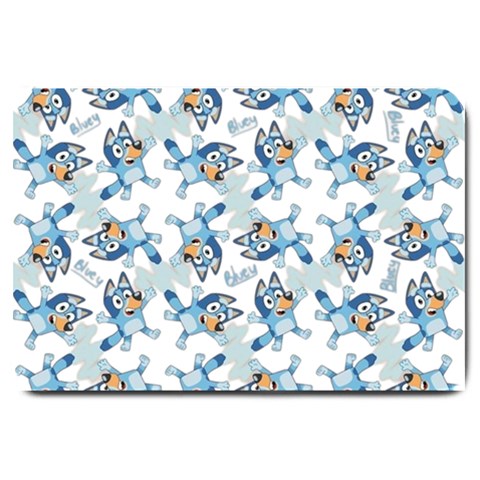 Bluey, Bluey merch, Bluey pattern, Bluey Bluey, bingo, Bluey design, bluey dog Large Doormat from ArtsNow.com 30 x20  Door Mat