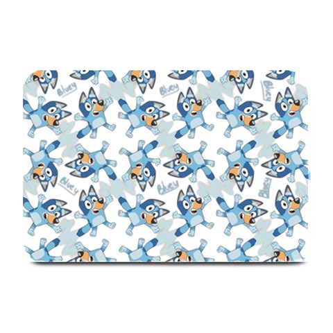 Bluey, Bluey merch, Bluey pattern, Bluey Bluey, bingo, Bluey design, bluey dog Plate Mats from ArtsNow.com 18 x12  Plate Mat