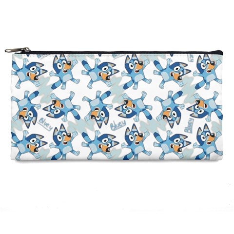Bluey, Bluey merch, Bluey pattern, Bluey Bluey, bingo, Bluey design, bluey dog Pencil Cases from ArtsNow.com Front