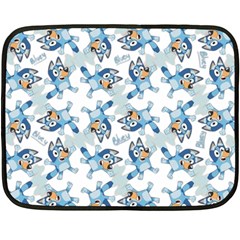 Bluey, Bluey merch, Bluey pattern, Bluey Bluey, bingo, Bluey design, bluey dog 35 x27  Two Sides Fleece Blanket (Mini) from ArtsNow.com 35 x27  Blanket Front