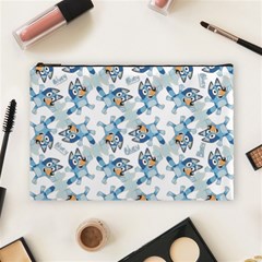 Bluey, Bluey merch, Bluey pattern, Bluey Bluey, bingo, Bluey design, bluey dog Cosmetic Bag (Large) from ArtsNow.com Front