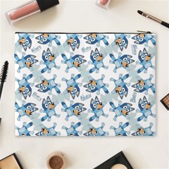 Bluey, Bluey merch, Bluey pattern, Bluey Bluey, bingo, Bluey design, bluey dog Cosmetic Bag (XL) from ArtsNow.com Back