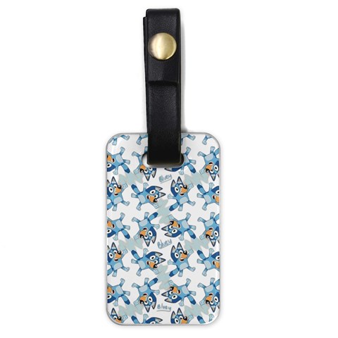 Bluey, Bluey merch, Bluey pattern, Bluey Bluey, bingo, Bluey design, bluey dog Luggage Tag (one side) from ArtsNow.com Front