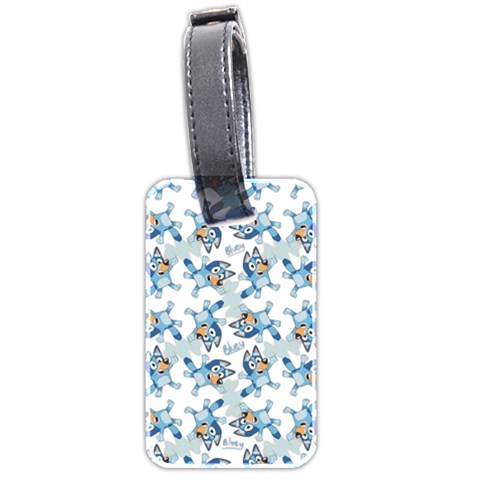 Bluey, Bluey merch, Bluey pattern, Bluey Bluey, bingo, Bluey design, bluey dog Luggage Tag (two sides) from ArtsNow.com Front