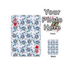 Bluey, Bluey merch, Bluey pattern, Bluey Bluey, bingo, Bluey design, bluey dog Playing Cards 54 Designs (Mini) from ArtsNow.com Front - Heart8