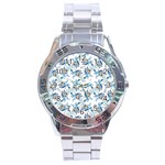 Bluey, Bluey merch, Bluey pattern, Bluey Bluey, bingo, Bluey design, bluey dog Stainless Steel Analogue Watch Bluey, Bluey merch, Bluey pattern, Bluey Bluey, bingo, Bluey design, bluey dog Stainless Steel Analogue Watch