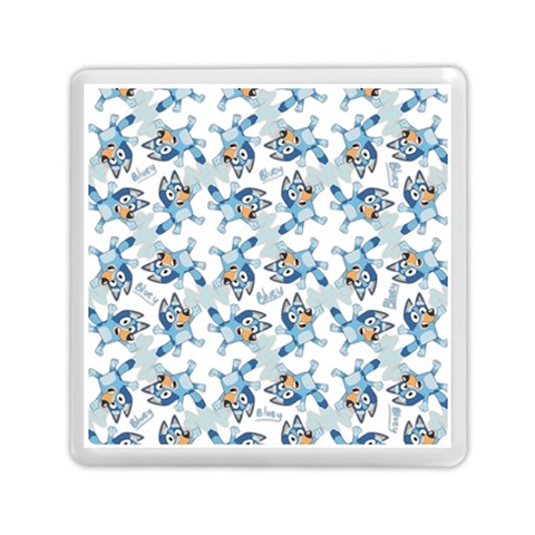 Bluey, Bluey merch, Bluey pattern, Bluey Bluey, bingo, Bluey design, bluey dog Memory Card Reader (Square) from ArtsNow.com Front