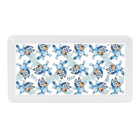 Bluey, Bluey merch, Bluey pattern, Bluey Bluey, bingo, Bluey design, bluey dog Memory Card Reader (Mini) from ArtsNow.com Front