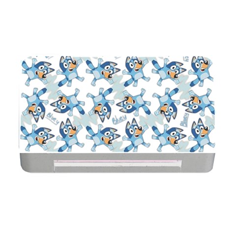 Bluey, Bluey merch, Bluey pattern, Bluey Bluey, bingo, Bluey design, bluey dog Memory Card Reader with CF from ArtsNow.com Front