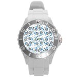 Bluey, Bluey merch, Bluey pattern, Bluey Bluey, bingo, Bluey design, bluey dog Round Plastic Sport Watch (L) Bluey, Bluey merch, Bluey pattern, Bluey Bluey, bingo, Bluey design, bluey dog Round Plastic Sport Watch (L)