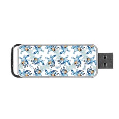 Bluey, Bluey merch, Bluey pattern, Bluey Bluey, bingo, Bluey design, bluey dog Portable USB Flash (Two Sides) from ArtsNow.com Back