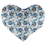 Bluey, Bluey merch, Bluey pattern, Bluey Bluey, bingo, Bluey design, bluey dog Large 19 Premium Heart Shape Cushions Bluey, Bluey merch, Bluey pattern, Bluey Bluey, bingo, Bluey design, bluey dog Large 19 Premium Heart Shape Cushions