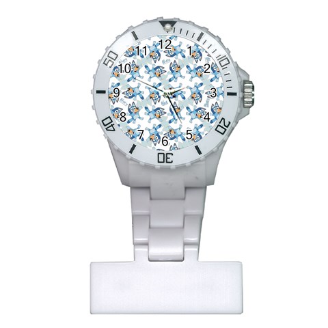 Bluey, Bluey merch, Bluey pattern, Bluey Bluey, bingo, Bluey design, bluey dog Plastic Nurses Watch from ArtsNow.com Front