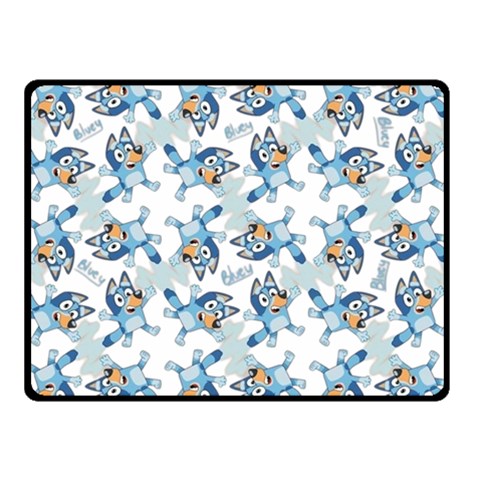 Bluey, Bluey merch, Bluey pattern, Bluey Bluey, bingo, Bluey design, bluey dog 50  x 40  Two Sides Fleece Blanket (Small) from ArtsNow.com 45 x34  Blanket Front
