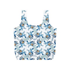 Bluey, Bluey merch, Bluey pattern, Bluey Bluey, bingo, Bluey design, bluey dog Full Print Recycle Bag (S) from ArtsNow.com Back