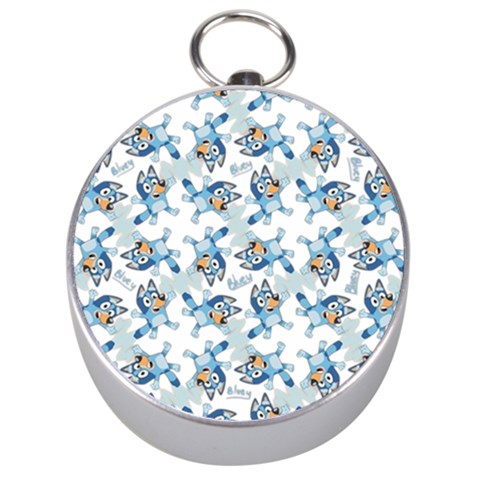 Bluey, Bluey merch, Bluey pattern, Bluey Bluey, bingo, Bluey design, bluey dog Silver Compasses from ArtsNow.com Front