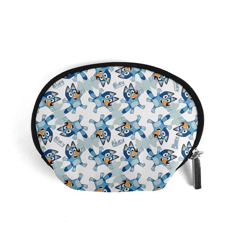 Bluey, Bluey merch, Bluey pattern, Bluey Bluey, bingo, Bluey design, bluey dog Accessory Pouch (Small) from ArtsNow.com Front