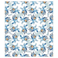 Bluey, Bluey merch, Bluey pattern, Bluey Bluey, bingo, Bluey design, bluey dog Drawstring Pouch (Small) from ArtsNow.com Back
