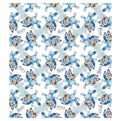 Bluey, Bluey merch, Bluey pattern, Bluey Bluey, bingo, Bluey design, bluey dog Drawstring Pouch (Medium) from ArtsNow.com Front