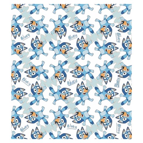 Bluey, Bluey merch, Bluey pattern, Bluey Bluey, bingo, Bluey design, bluey dog Drawstring Pouch (Medium) from ArtsNow.com Back