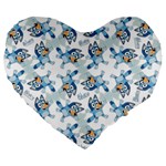 Bluey, Bluey merch, Bluey pattern, Bluey Bluey, bingo, Bluey design, bluey dog Large 19 Premium Flano Heart Shape Cushions Bluey, Bluey merch, Bluey pattern, Bluey Bluey, bingo, Bluey design, bluey dog Large 19 Premium Flano Heart Shape Cushions