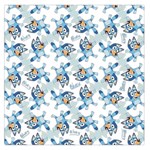 Bluey, Bluey merch, Bluey pattern, Bluey Bluey, bingo, Bluey design, bluey dog 36 x 36 Square Satin Scarf Bluey, Bluey merch, Bluey pattern, Bluey Bluey, bingo, Bluey design, bluey dog 36 x 36 Square Satin Scarf