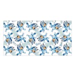Bluey, Bluey merch, Bluey pattern, Bluey Bluey, bingo, Bluey design, bluey dog Satin Shawl 45 x 80 Bluey, Bluey merch, Bluey pattern, Bluey Bluey, bingo, Bluey design, bluey dog Satin Shawl 45 x 80