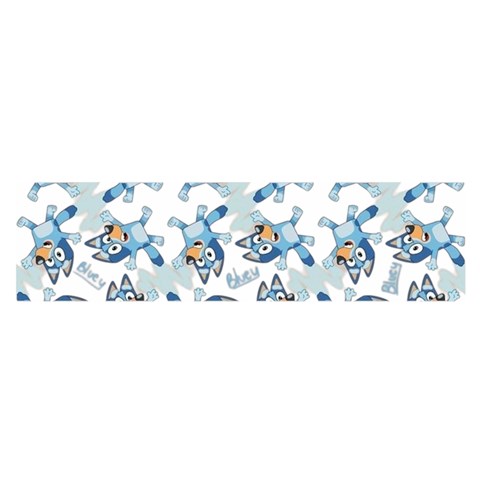Bluey, Bluey merch, Bluey pattern, Bluey Bluey, bingo, Bluey design, bluey dog 16 x 60  Oblong Satin Scarf from ArtsNow.com Front