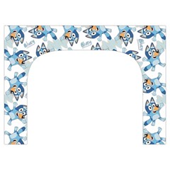 Bluey, Bluey merch, Bluey pattern, Bluey Bluey, bingo, Bluey design, bluey dog Toiletries Pouch from ArtsNow.com Front