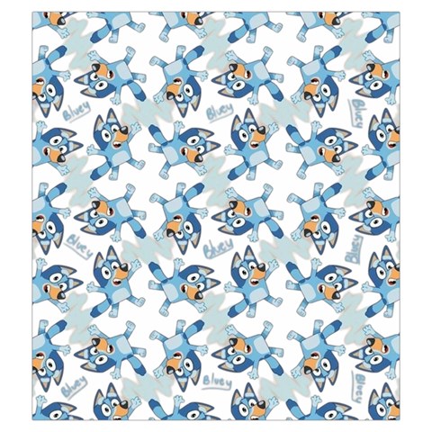 Bluey, Bluey merch, Bluey pattern, Bluey Bluey, bingo, Bluey design, bluey dog Drawstring Pouch (2XL) from ArtsNow.com Back