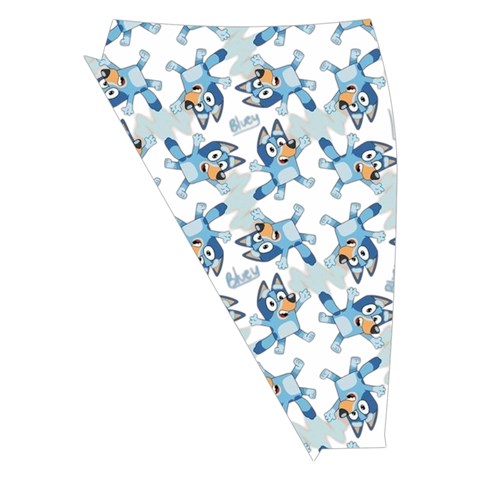 Bluey, Bluey merch, Bluey pattern, Bluey Bluey, bingo, Bluey design, bluey dog Midi Wrap Pencil Skirt from ArtsNow.com Front Left