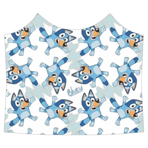 Bluey, Bluey merch, Bluey pattern, Bluey Bluey, bingo, Bluey design, bluey dog Spaghetti Top Long Pants Satin Pajamas Set from ArtsNow.com Front