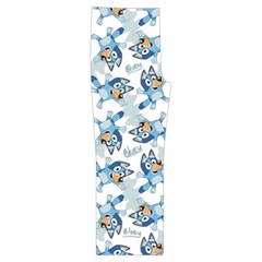 Bluey, Bluey merch, Bluey pattern, Bluey Bluey, bingo, Bluey design, bluey dog Spaghetti Top Long Pants Satin Pajamas Set from ArtsNow.com Front Bottom Right