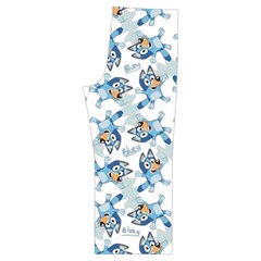 Bluey, Bluey merch, Bluey pattern, Bluey Bluey, bingo, Bluey design, bluey dog Spaghetti Top Long Pants Satin Pajamas Set from ArtsNow.com Back Bottom Right