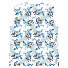 Bluey, Bluey merch, Bluey pattern, Bluey Bluey, bingo, Bluey design, bluey dog Women s Button Up Vest from ArtsNow.com Back