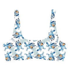 Bluey, Bluey merch, Bluey pattern, Bluey Bluey, bingo, Bluey design, bluey dog Cross Back Hipster Bikini Set from ArtsNow.com Front