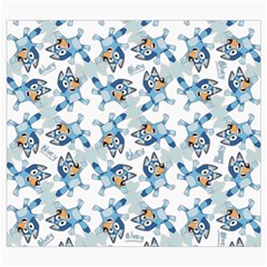 Bluey, Bluey merch, Bluey pattern, Bluey Bluey, bingo, Bluey design, bluey dog Roll Up Canvas Pencil Holder (S) from ArtsNow.com Front