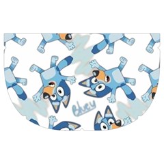 Bluey, Bluey merch, Bluey pattern, Bluey Bluey, bingo, Bluey design, bluey dog Make Up Case (Medium) from ArtsNow.com Side Right