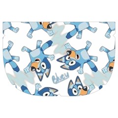 Bluey, Bluey merch, Bluey pattern, Bluey Bluey, bingo, Bluey design, bluey dog Make Up Case (Large) from ArtsNow.com Side Right