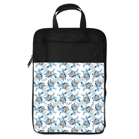 Bluey, Bluey merch, Bluey pattern, Bluey Bluey, bingo, Bluey design, bluey dog Foldable Shoe Storage Bag from ArtsNow.com Front
