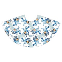 Bluey, Bluey merch, Bluey pattern, Bluey Bluey, bingo, Bluey design, bluey dog Women s Crop Top Pleated Skater Rave Skirt from ArtsNow.com Skirt Back