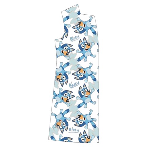 Bluey, Bluey merch, Bluey pattern, Bluey Bluey, bingo, Bluey design, bluey dog Kids  Long Sleeve Velvet Lounge Robe from ArtsNow.com Front Right