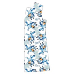Bluey, Bluey merch, Bluey pattern, Bluey Bluey, bingo, Bluey design, bluey dog Kids  Long Sleeve Velvet Lounge Robe from ArtsNow.com Front Left