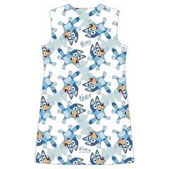 Bluey, Bluey merch, Bluey pattern, Bluey Bluey, bingo, Bluey design, bluey dog Kids  Long Sleeve Velvet Lounge Robe from ArtsNow.com Back