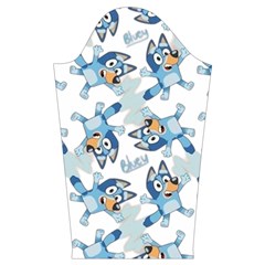 Bluey, Bluey merch, Bluey pattern, Bluey Bluey, bingo, Bluey design, bluey dog Kids  Long Sleeve Velvet Lounge Robe from ArtsNow.com Sleeve Left