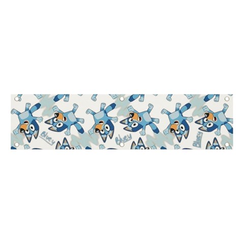 Bluey, Bluey merch, Bluey pattern, Bluey Bluey, bingo, Bluey design, bluey dog Banner and Sign 4  x 1  from ArtsNow.com Front